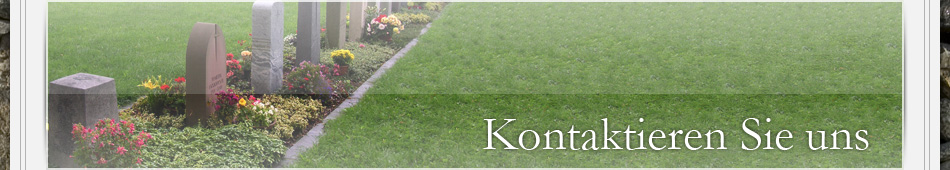 Kontakt zu Grabmale Gläser